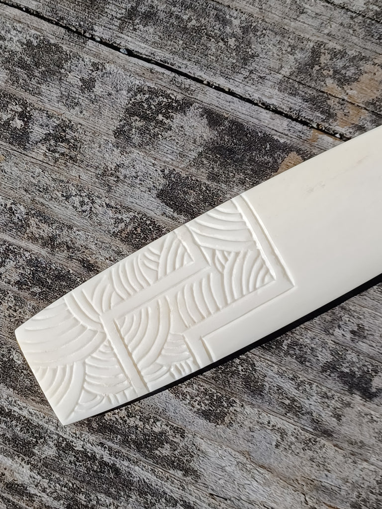 Bone Folder Carved Traditional Test