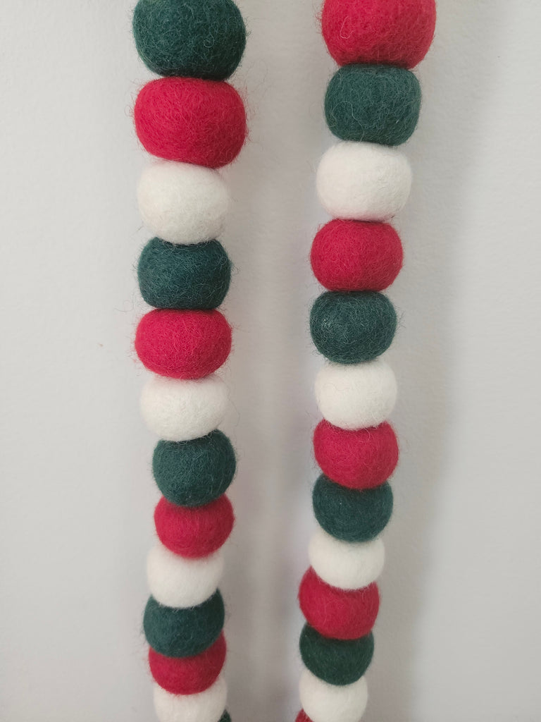 Felt Ball Garland