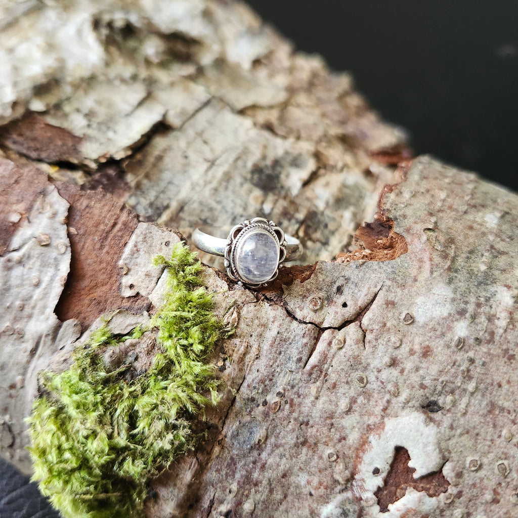 Sunset Rainbow Moonstone