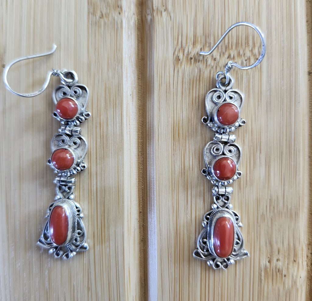 Silver Serenity Carnelian