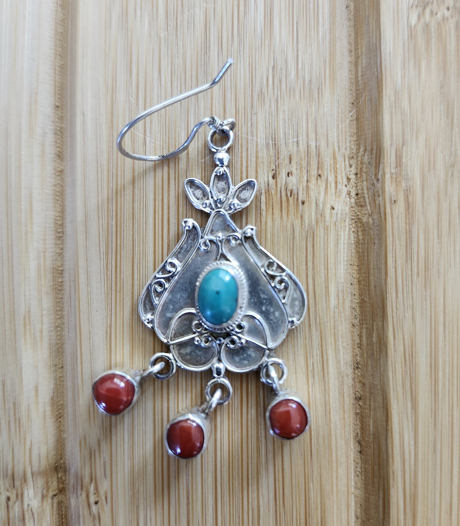 Starlit Stones Turquoise Carnelian