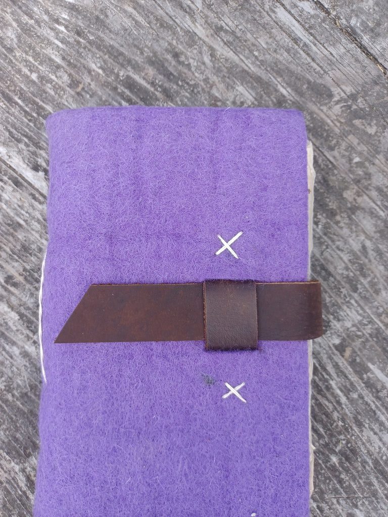 Felt & Leather Sewn Journals