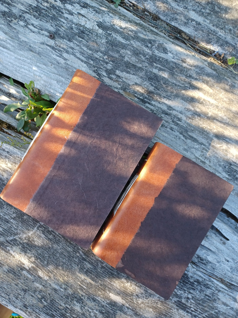Leather Spine Journal Walnut